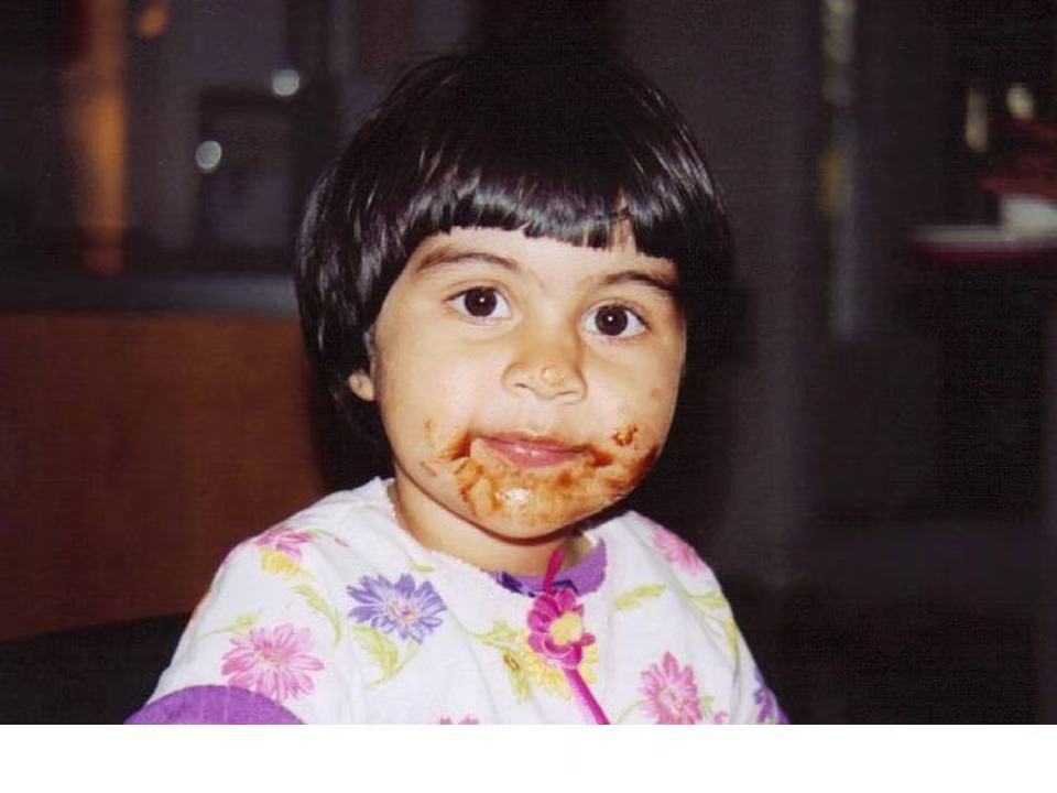 Ria's childhood photo